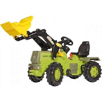 Rolly Toys šliapací traktor s pojazdom Mercedes Benz Bucket