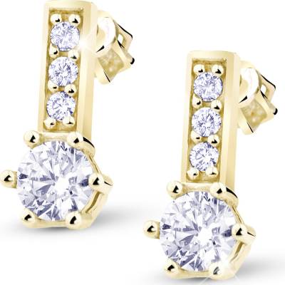 Cutie Jewellery - gold Náušnice Z8057 ze zlata se zirkony