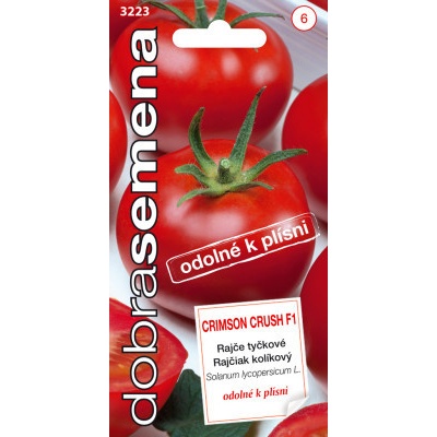 Dobrá semená Rajčiak kolíkový - Crimson Crush F1, odolné proti plesni 10s