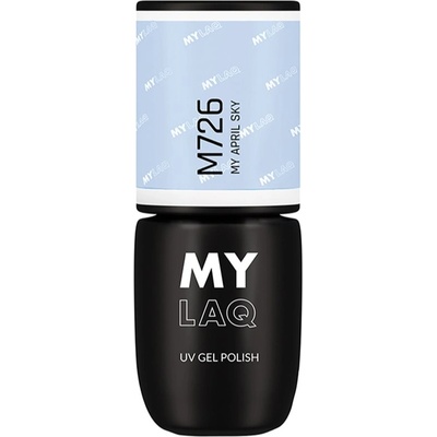 MylaQ UV Gel Polish гел лак за нокти цвят My April Sky 5ml