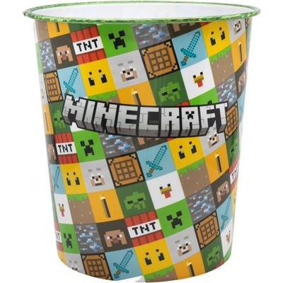 Stor Plastový odpadkový koš Minecraft 5l – Hledejceny.cz