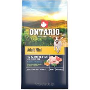 ONTARIO Adult Mini Fish & Brown Rice 6, 5kg храна (214-13110)
