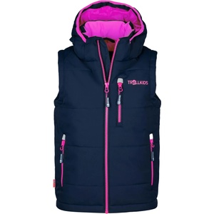 TROLLKIDS Детски синтетичен елек Trollkids Kid's Narvik Vest XT Synthetic vest - Navy / Magenta - размер 104 (EU) (703-3028-0313)
