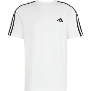 adidas Мъжка тениска adidas Essentials Single Jersey Left Chest Branded Tee T-shirt - White / Black - размер M (217-0476-0612)