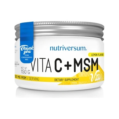 Nutriversum VITA Vita C+MSM 150 g