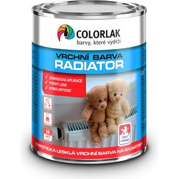 Colorlak RADIATOR S 2117 vrchní syntetická barva na radiátory (bílá) 0,6l - bílá
