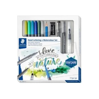Image 1 of STAEDTLER Калиграфски комплект Hand Lettering x Watercolour