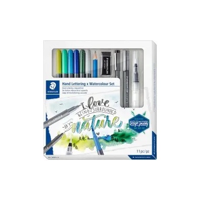 STAEDTLER Калиграфски комплект Hand Lettering x Watercolour