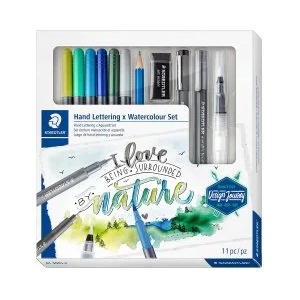 STAEDTLER Калиграфски комплект Hand Lettering x Watercolour