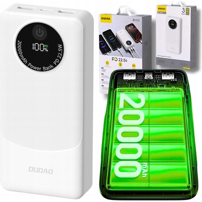 Dudao K12Pro 20000mAh čierna