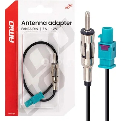 Anténny adaptér FAKRA DIN 5A 12V AMiO-04443