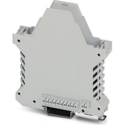 Phoenix Contact ME 22,5 UT/FE BUS/10+2 KMGY spodní díl pouzdra na DIN lištu polyamid 50 ks