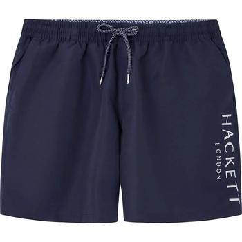 Hackett Бански гащета Hackett Solid swimming shorts - Blue (Navy)