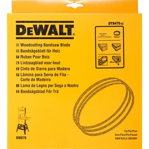 DEWALT лентов трион за дърво и пластмаса, дърворезба, ширина 4 мм DT8470 (DT8470)