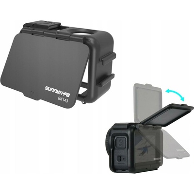 SunnyLife Držák na rám + sluneční clona pro DJI Osmo Action 6 / Oa6-bk143-d