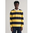 Gant polokošela Reg Shield Barstripe Heavy Rugger žltá