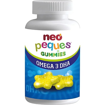 Neo Peques Omega 3 DHA cholínom + vitamíny B3 B6 a B12 30 ks