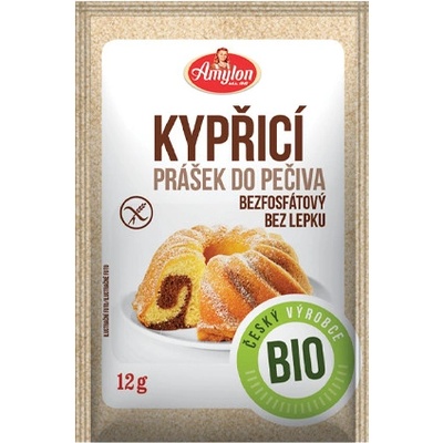 Amylon Bio Kypriaci prášok do pečiva bez lepku 12 g