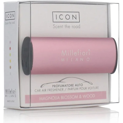 Millefiori Icon Classic Magnolia Blossom & Wood Ароматизатор за автомобил 47 g тип Magnolia Blossom & Wood