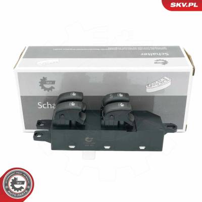 Spínač, zvedací zařízení oken ESEN SKV 37SKV456