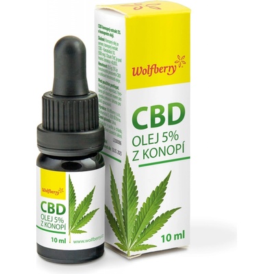 Wolfberry CBD Konopný olej 0,01 l