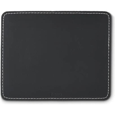 Hama Mouse Pad Leather Look - пад за мишка, черен (HAMA-126856)
