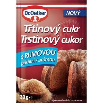 Dr. Oetker cukor trstinový s rumovou príchuťou 20g