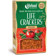 Lifefood Life crackers Italské Raw Bio 90 g