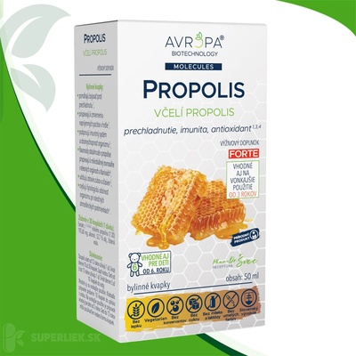 Avropa Propolis bylinné kvapky 50 ml
