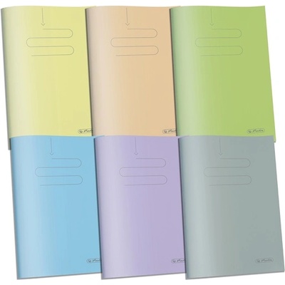 Herlitz PP A4 60 листа обикновена тетрадка със смесени цветове 400200754 (400200754)