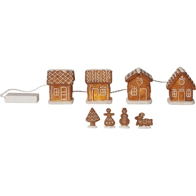 Star trading LED svetelná dekorácia Gingerville 4x LED 30 cm