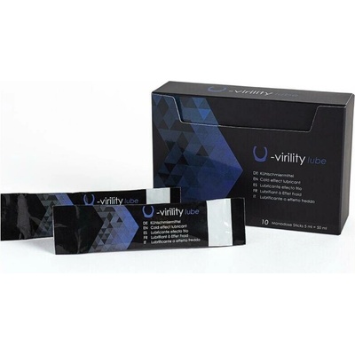 500 Cosmetics U Virility Lube Cold Effect Lubricant 10 X 5 ml