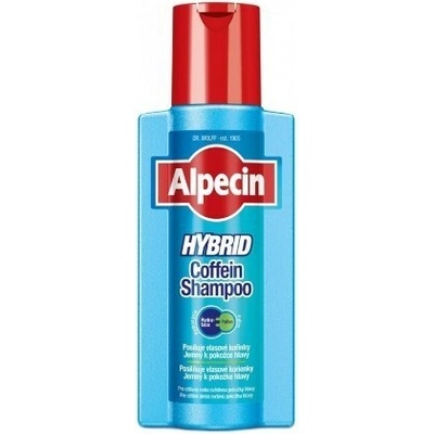Kofeínový šampón pre mužov pre citlivú pokožku hlavy Hybrid (Coffein Shampoo) 250 ml