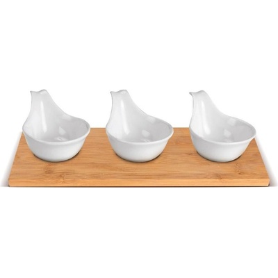 Lamart LT9219 Servírovací misky Bamboo 3 ks 27X12cm