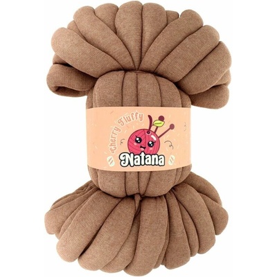 Natana Cherry Fluffy 47 karamel hnědá