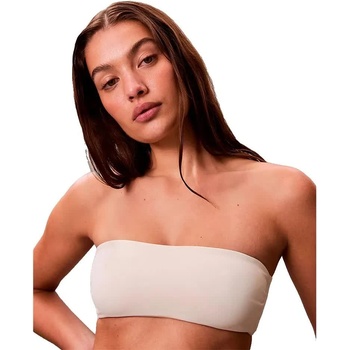 Calvin Klein LV00Q62845 Bandeau bikini top - White (Antique White)