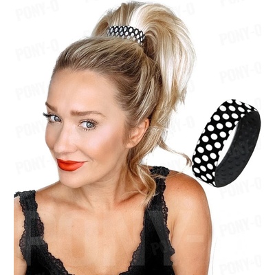 PONY-O Spona na vytváření vysokých culíků - CLASSIC Designer Obsah: Polka Dot