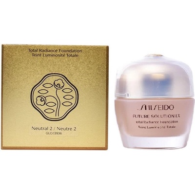 Shiseido Future Solution LX Total Radiance Foundation Neutral 2 Подмладяващ фон дьо тен 30 ml