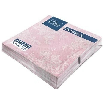 PAW servítky L Soft Lace Rosa 40x40cm