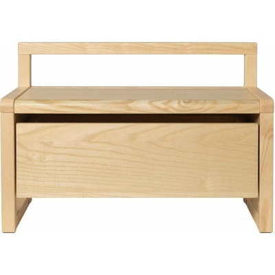 Ferm Living Lavica s úložným priestorom Little Architect, ash