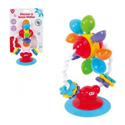 Teddies Vodní mlýnek s přísavkou do vany chrastítko plast na kartě 6m+ 19cm