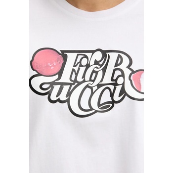 Fiorucci Памучна тениска Fiorucci Curly Lollipop Logo Boxy Fit T-Shirt (U02SPTSH103CJ01WH10)