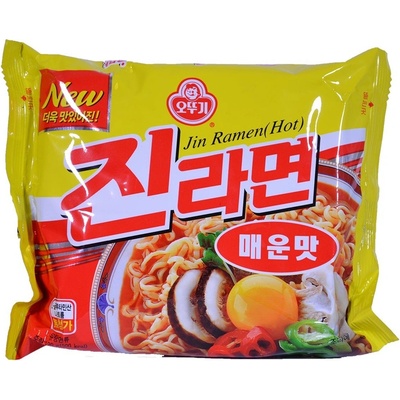 Ottogi polévka Jin Ramen Hot 120 g – Zbozi.Blesk.cz