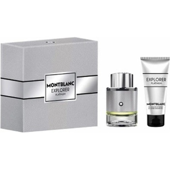 Image 1 of Mont Blanc Explorer Platinum Подаръчен комплект за мъже Размер EDP 60 ml + 100 ml душ гел