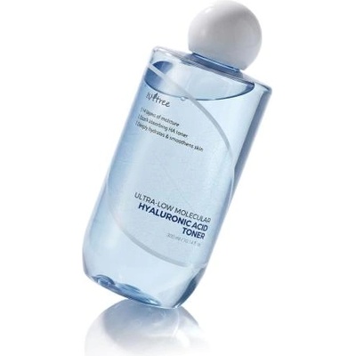 ISNTREE Ultra-Low Molecular Hyaluronic Acid Toner хидратиращ тоник за лице 300 ml за жени