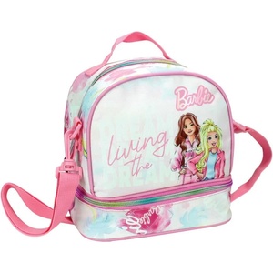 BARBIE Термо чанта за храна Barbie Paints - 2 отделения с цип (349-89220)