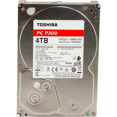 Toshiba P300 Desktop PC 4TB, HDWD240UZSVA