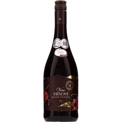 Miluron Višňové víno 11% 0,75 l (holá láhev)
