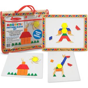 Melissa & Doug - Магнитна дъска - Направи фигурки с магнити