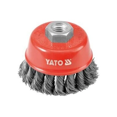 Yato Kartáč drátěný čelní M14 x 60 mm YT-4767